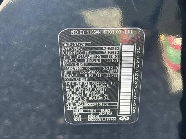 2025 INFINITI QX55 ESSENTIAL AWD
