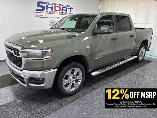 2026 Ram 1500 Big Horn Crew Cab 4x4 5'7" Box for sale in Pikeville, KY