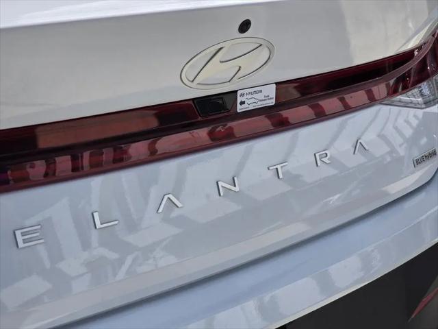 2026 Hyundai Elantra Hybrid Blue