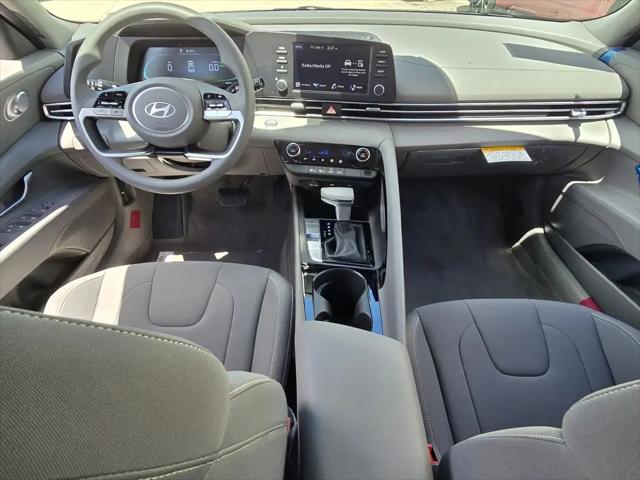 2026 Hyundai Elantra Hybrid Blue