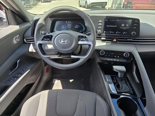 2026 Hyundai Elantra Hybrid Blue