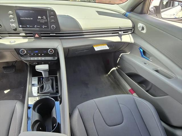 2026 Hyundai Elantra Hybrid Blue