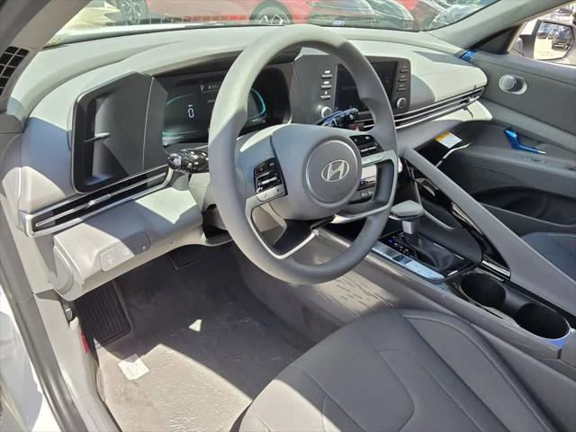 2026 Hyundai Elantra Hybrid Blue