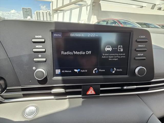 2026 Hyundai Elantra Hybrid Blue