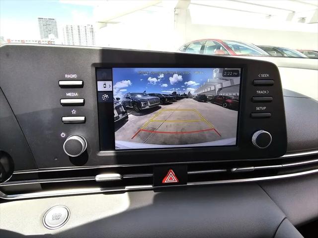 2026 Hyundai Elantra Hybrid Blue