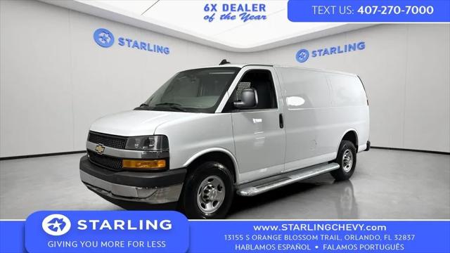 2024 Chevrolet Express Cargo Van RWD 2500 Regular Wheelbase WT for sale in Orlando, FL