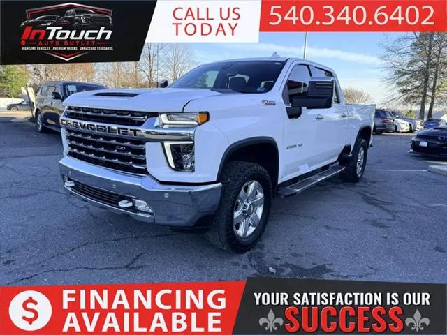 2021 Chevrolet Silverado 2500HD 4WD Crew Cab Standard Bed LTZ for sale in Spotsylvania, VA