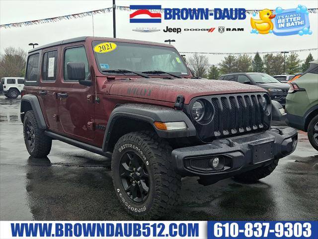 2021 Jeep Wrangler Unlimited Willys 4x4