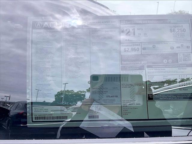 2026 Acura MDX A-SPEC Advance Package