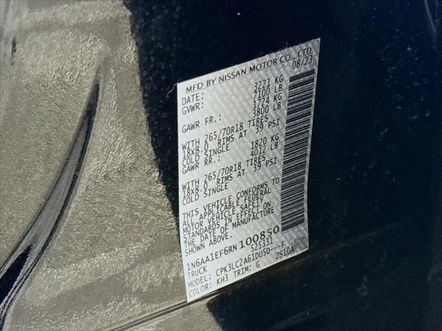 2024 Nissan Titan Crew Cab SV 4x2