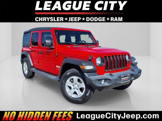 2019 Jeep Wrangler Unlimited Sport S 4x4 for sale in League City, TX