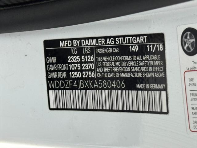 2019 Mercedes-Benz E-CLASS E 300 E 300 w/ Premium & Parking Assist Packages