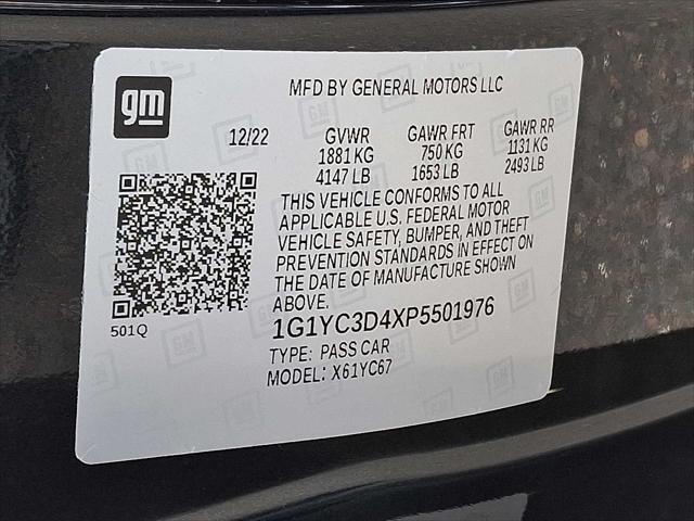 2023 Chevrolet Corvette Stingray RWD Convertible 3LT