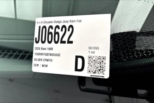2026 Ram 1500 Big Horn Crew Cab 4x4 57 Box