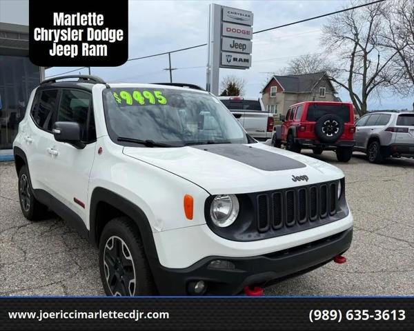 2016 Jeep Renegade Trailhawk for sale in Marlette, MI