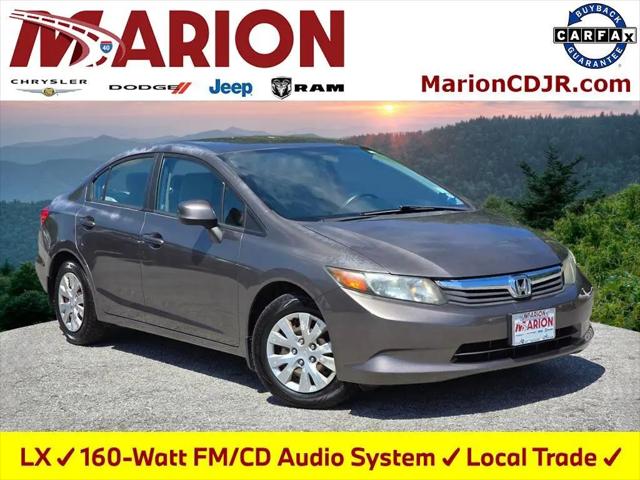2012 Honda Civic LX for sale in Marion, NC