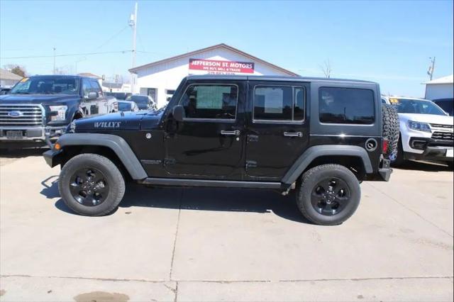 2016 Jeep Wrangler Unlimited Willys Wheeler for sale in Waterloo, IA