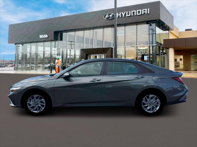 2026 Hyundai Elantra Hybrid Blue