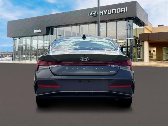 2026 Hyundai Elantra Hybrid Blue