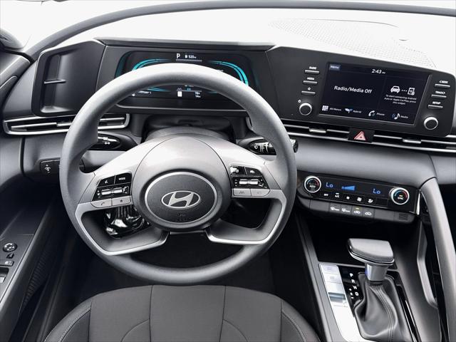 2026 Hyundai Elantra Hybrid Blue