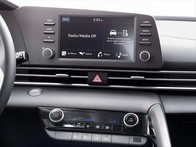 2026 Hyundai Elantra Hybrid Blue