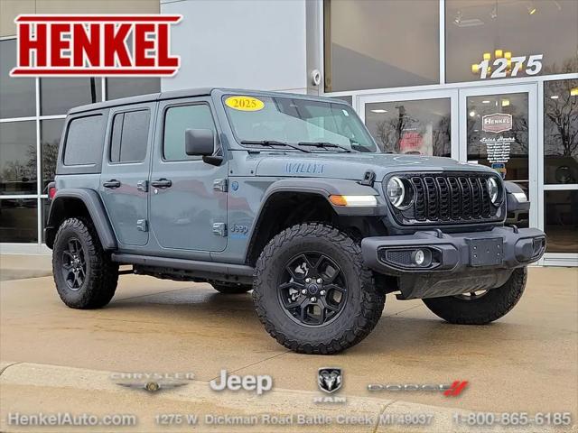 2025 Jeep Wrangler 4xe Willys 4xe for sale in Battle Creek, MI