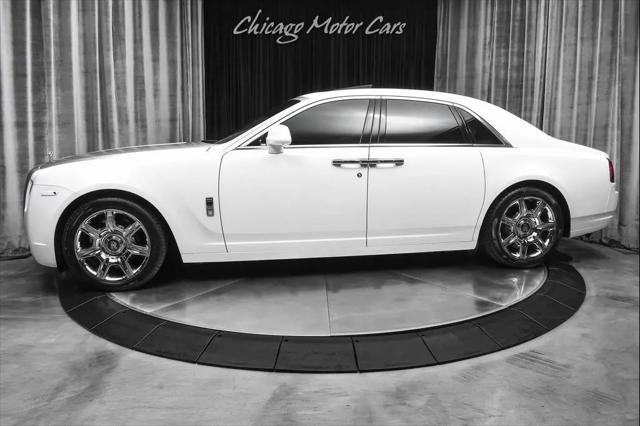2012 Rolls-Royce Ghost Sedan Panoroof Starlight Headliner Wrapped Satin White Loaded for sale in West Chicago, IL