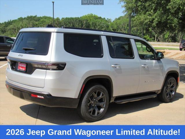 2026 Wagoneer Grand Wagoneer GRAND WAGONEER LIMITED ALTITUDE 4X4 2026 Wagoneer Grand Wagoneer GRAND WAGONEER LIMITED ALTITUDE 4X4