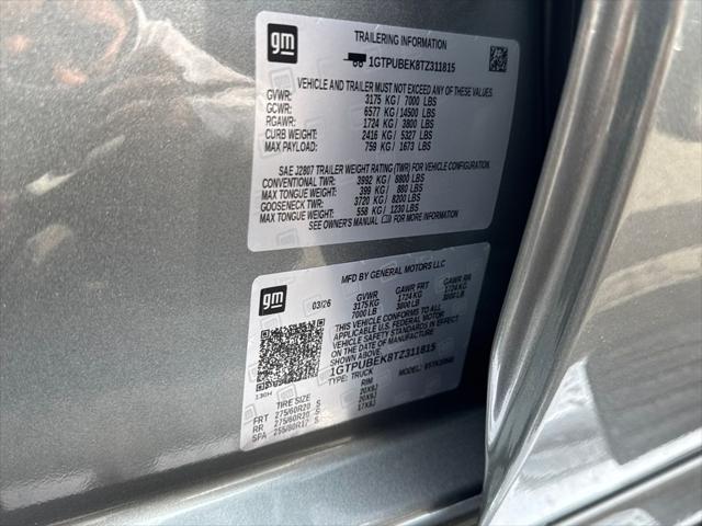 2026 GMC Sierra 1500 Crew Cab, Short Bed, SLE, 4WD