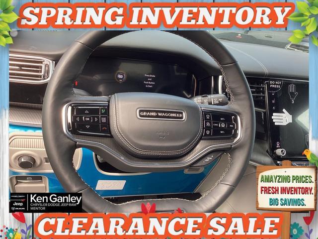 2026 Jeep Grand Wagoneer Summit Obsidian 4x4
