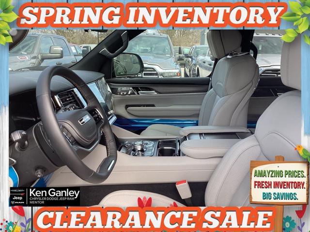 2026 Jeep Grand Wagoneer Summit Obsidian 4x4