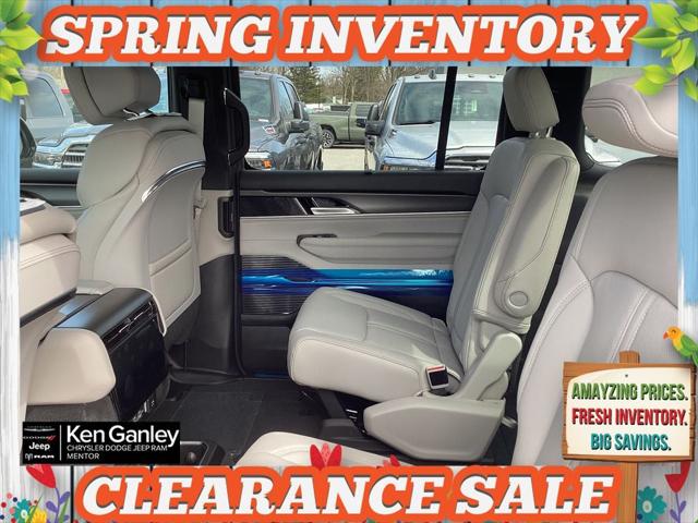 2026 Jeep Grand Wagoneer Summit Obsidian 4x4