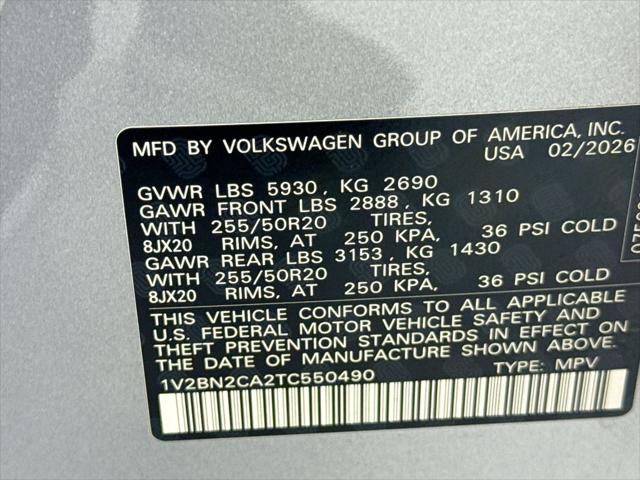2026 Volkswagen Atlas SEL