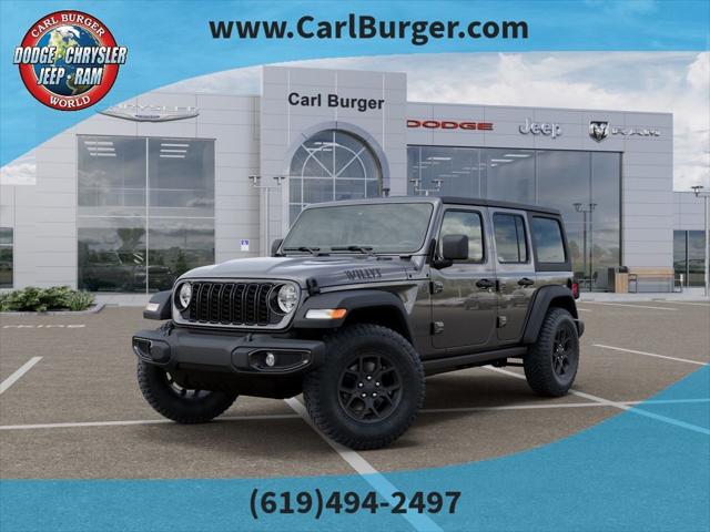 2026 Jeep Wrangler WRANGLER 4-DOOR WILLYS 2026 Jeep Wrangler WRANGLER 4-DOOR WILLYS