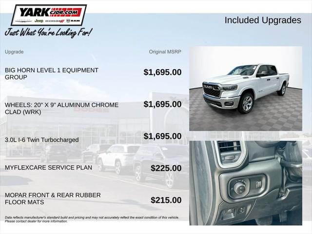 2026 RAM 1500 RAM 1500 BIG HORN CREW CAB 4X4 57 BOX 2026 RAM 1500 RAM 1500 BIG HORN CREW CAB 4X4 57 BOX