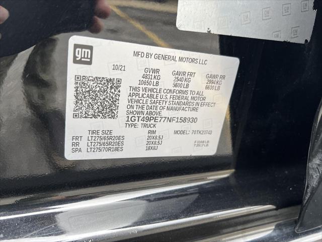 2022 GMC Sierra 2500HD 4WD Crew Cab Standard Bed AT4