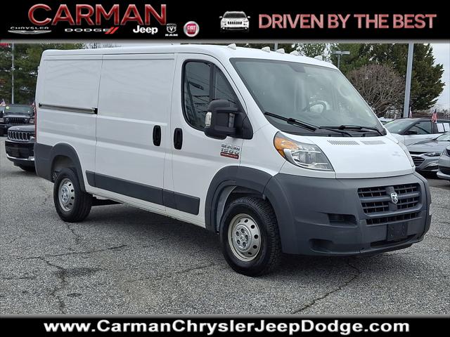 2018 RAM ProMaster 1500 Cargo Van Low Roof 136 WB 2018 RAM ProMaster 1500 Cargo Van Low Roof 136 WB