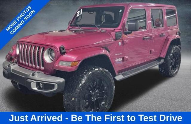 2021 Jeep Wrangler 4xe Unlimited Sahara 4x4 2021 Jeep Wrangler 4xe Unlimited Sahara 4x4