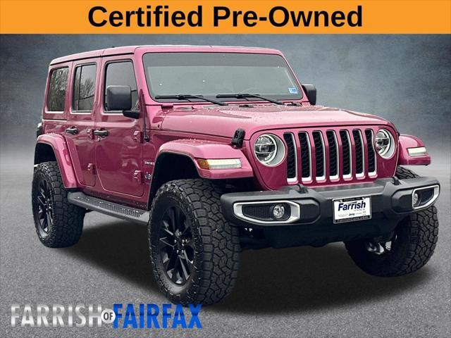 2021 Jeep Wrangler 4xe Unlimited Sahara 4x4 2021 Jeep Wrangler 4xe Unlimited Sahara 4x4