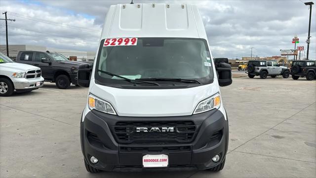 2025 Ram ProMaster Cargo Van Tradesman Super High Roof 159" WB EXT w/Pass Seat