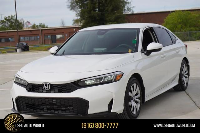 2025 Honda Civic LX for sale in Rancho Cordova, CA