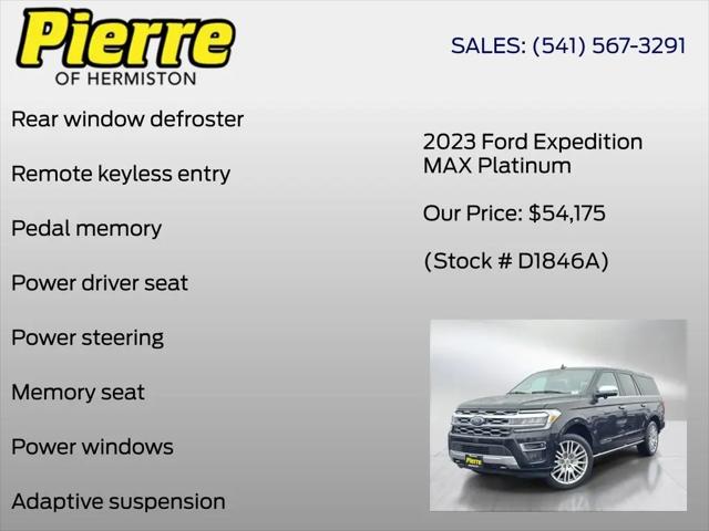 2023 Ford Expedition Platinum MAX