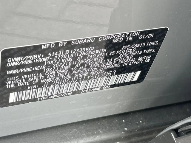 2026 Subaru Outback Touring XT