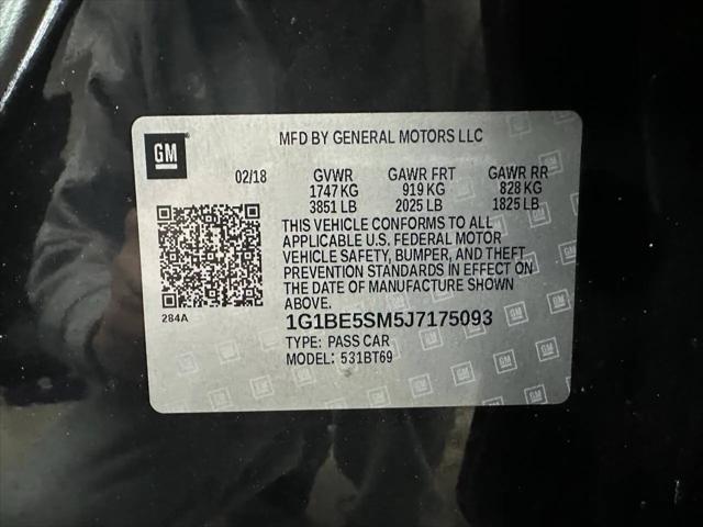 2018 Chevrolet Cruze LT Auto
