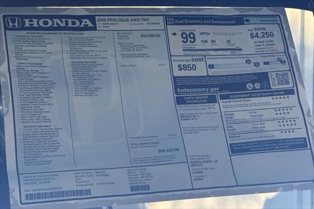 2026 Honda Prologue Touring
