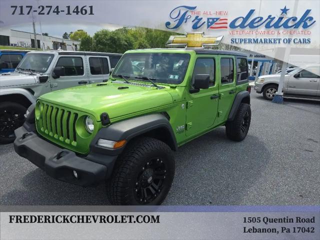 2018 Jeep Wrangler Unlimited Sport 4x4 for sale in Lebanon, PA