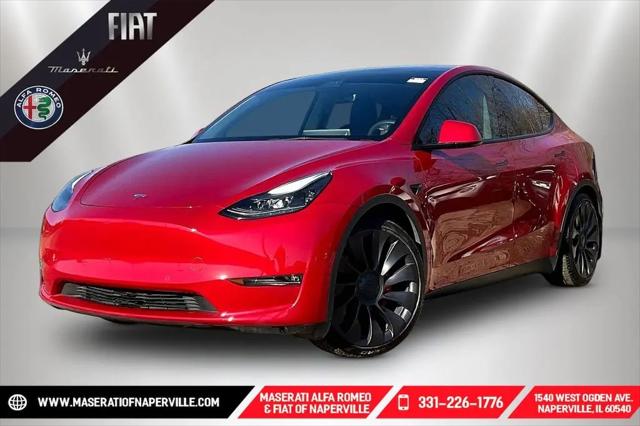 2021 Tesla Model Y Performance Dual Motor All-Wheel Drive for sale in Naperville, IL