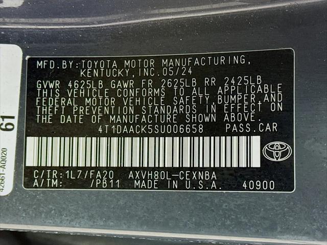 2025 Toyota Camry LE