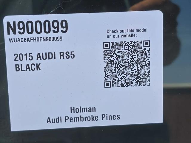 2015 Audi RS5 4.2