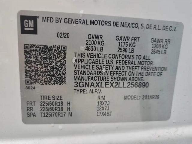2020 Chevrolet Equinox FWD LT 2.0L Turbo